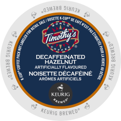 Timothy’s Decaffeinated Hazelnut