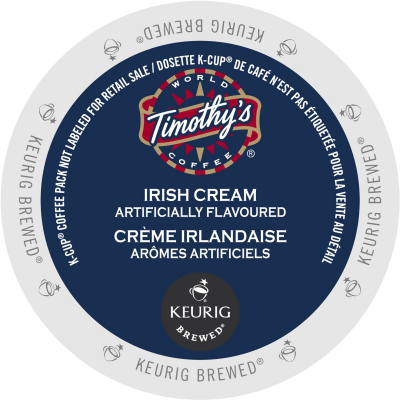 Timothy’s Irish Cream Coffee