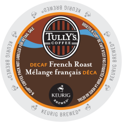 TULLY’S – French Roast Decaf Coffee