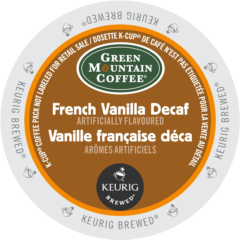 GREEN MOUNTAIN – French Vanilla Decaf Coffee