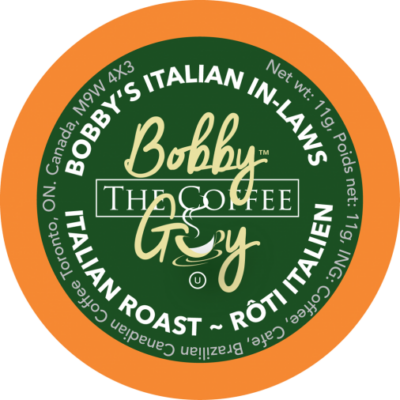 Bobby’s Italian Roast Single Serve Coffee